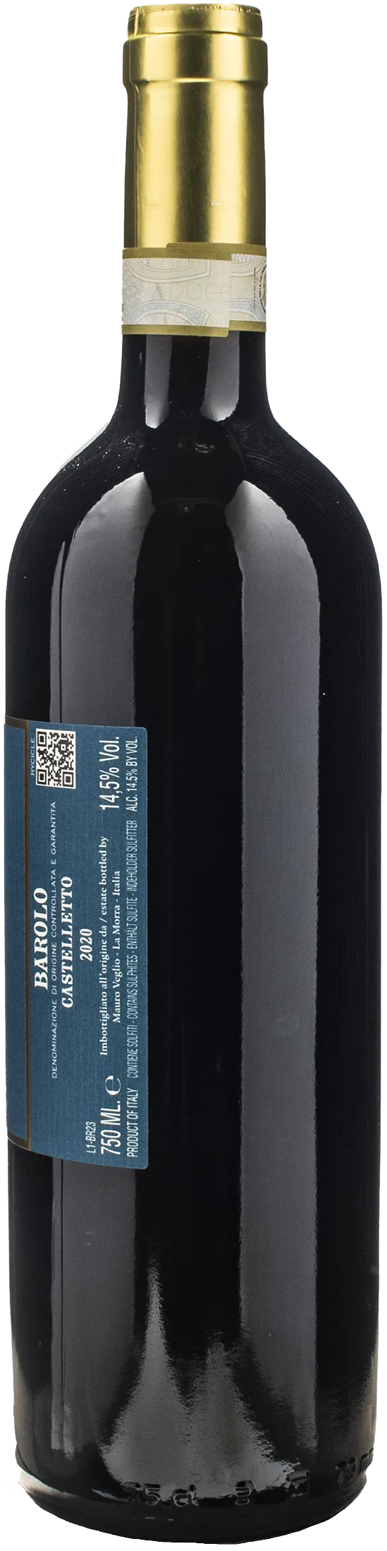 Mauro Veglio Barolo Castelletto 2020