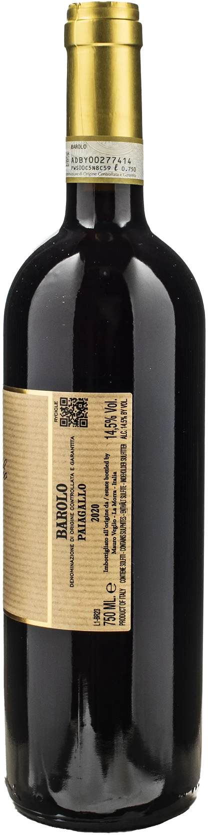 Mauro Veglio Barolo Paiagallo 2020