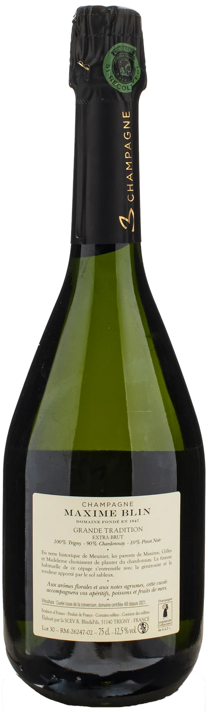 Maxime Blin Champagne Grande Tradition Extra Brut