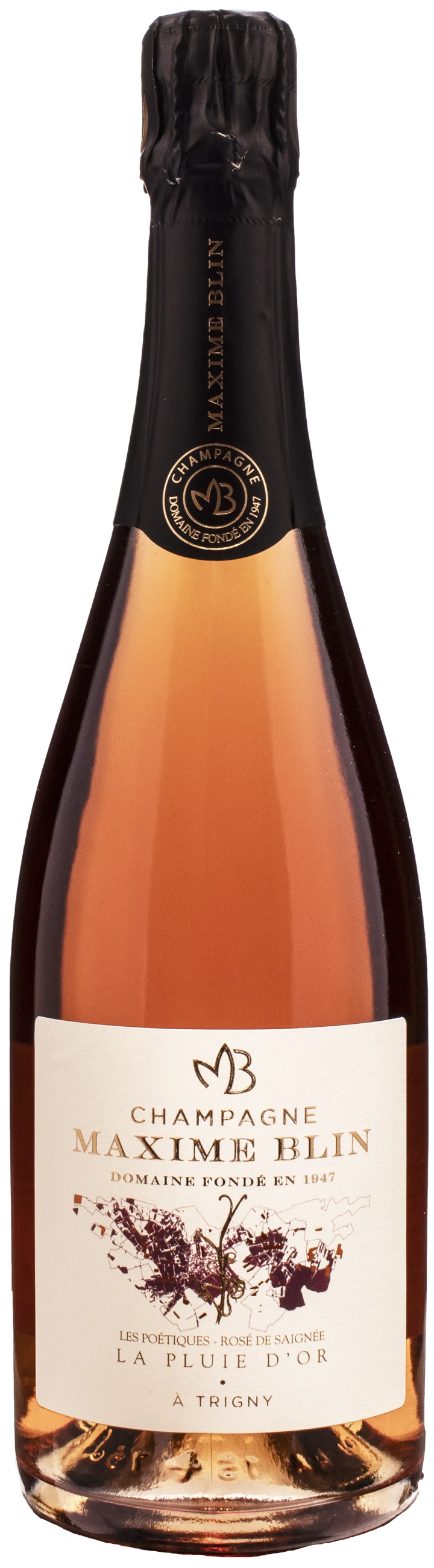 Maxime Blin Champagne Rosè de Saignee Brut La Pluie d'Or