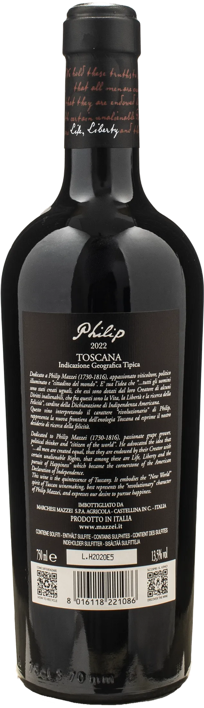Mazzei Toscana Philip 2022