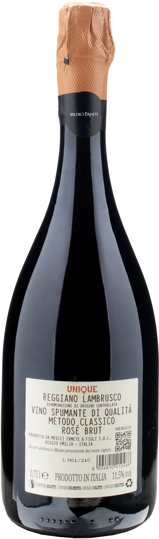 Medici Ermete Metodo Classico Rosé Unique Brut 2021