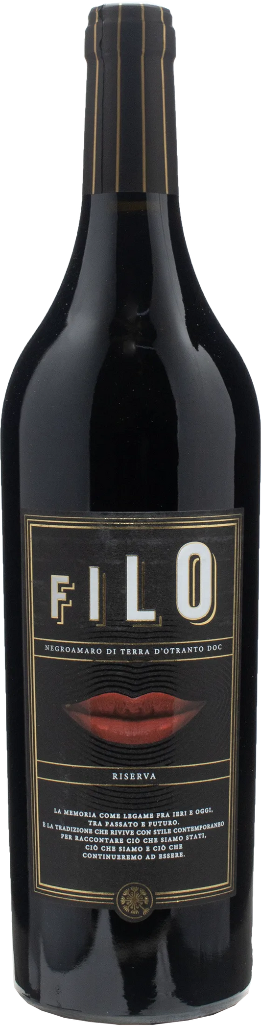 Menhir Negroamaro Terra d'Otranto Riserva Filo 2020