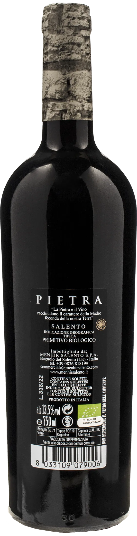 Menhir Pietra Primitivo 2022