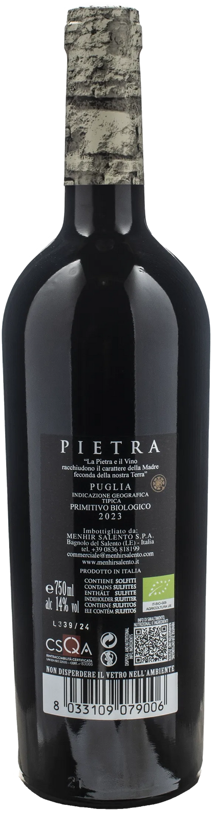 Menhir Pietra Primitivo 2023