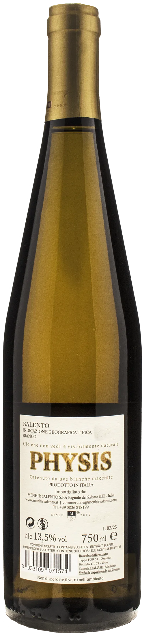 Menhir Salento Physis 2022