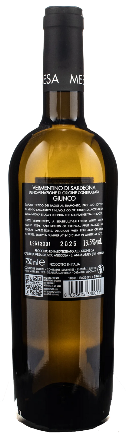 Mesa Vermentino di Sardegna Giunco 2025