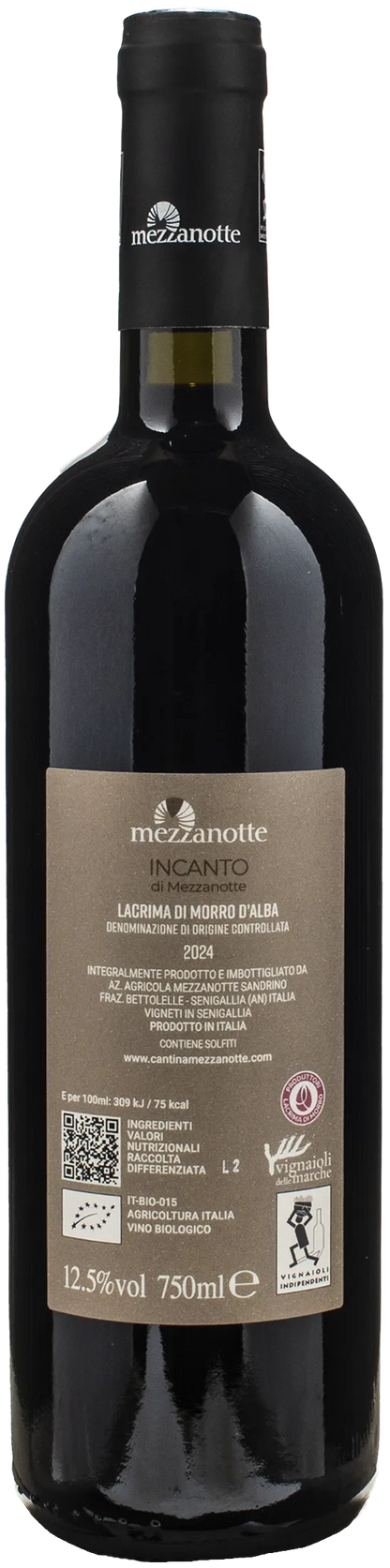 Mezzanotte Lacrima di Morro d'Alba Incanto 2024