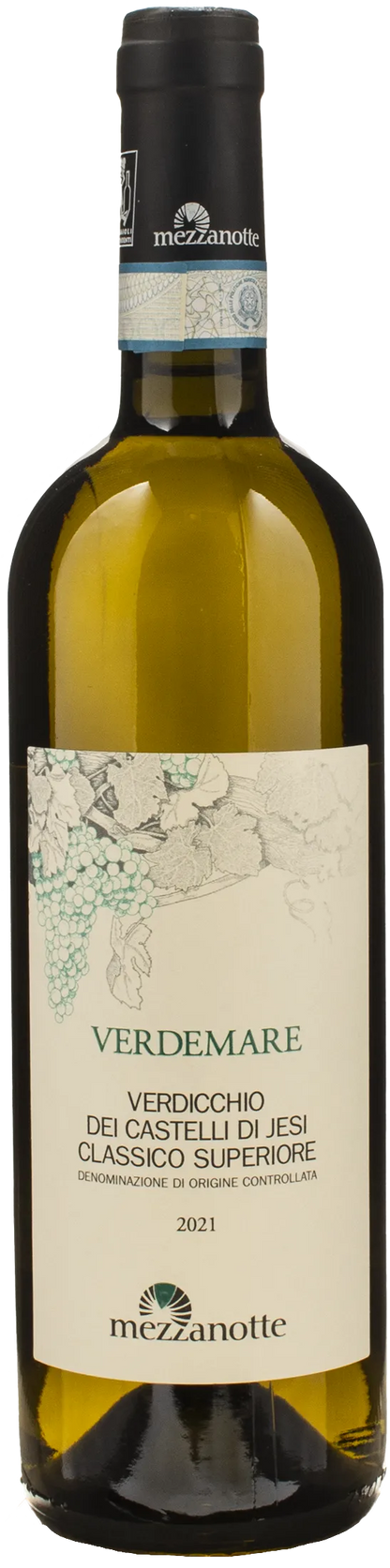 Mezzanotte Verdicchio dei Castelli di Jesi Classico Superiore Verdemare 2021