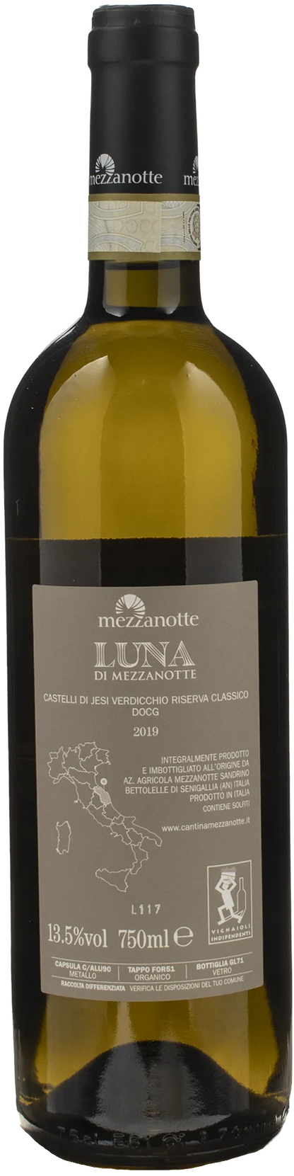 Mezzanotte Verdicchio dei Castelli di Jesi Riserva Classico Luna di Mezzanotte 2019