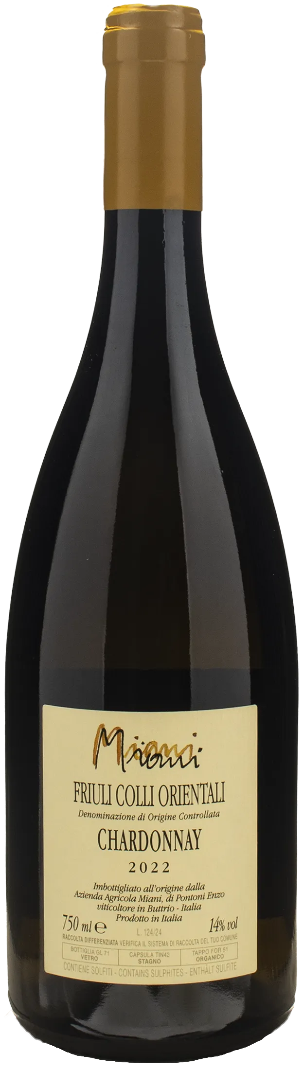 Miani Chardonnay Baracca 2022