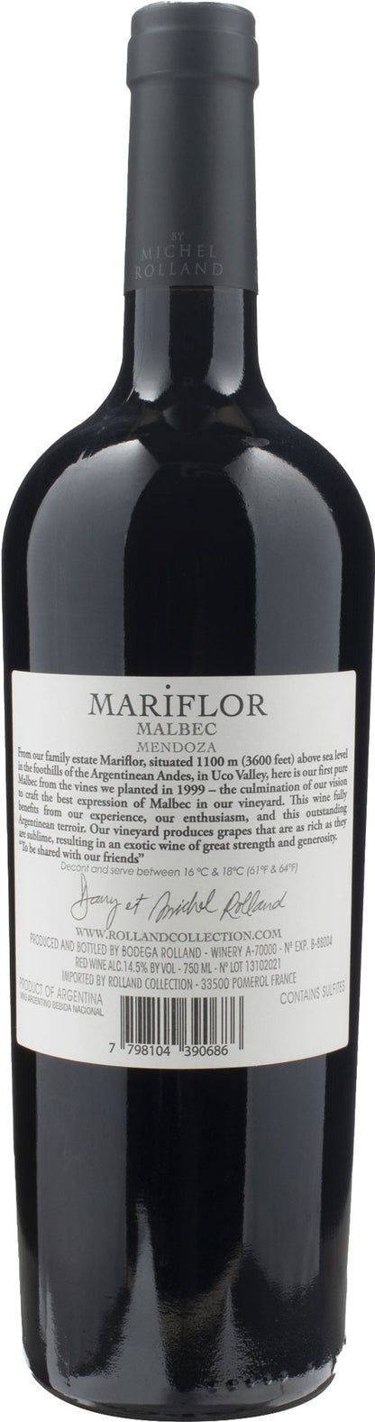 Michel Rolland Mariflor Malbec 2019