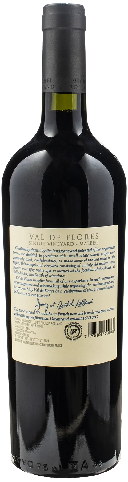 Michel Rolland Val de Flores Malbec 2019