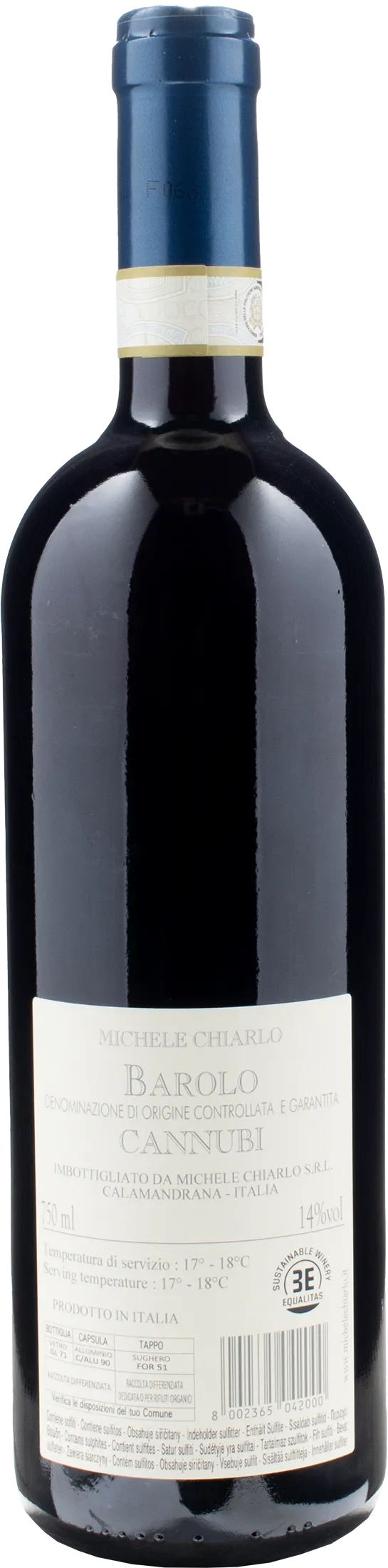 Michele Chiarlo Barolo Cannubi 2020