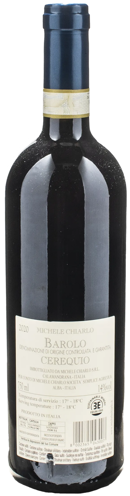 Michele Chiarlo Barolo Cerequio 2020