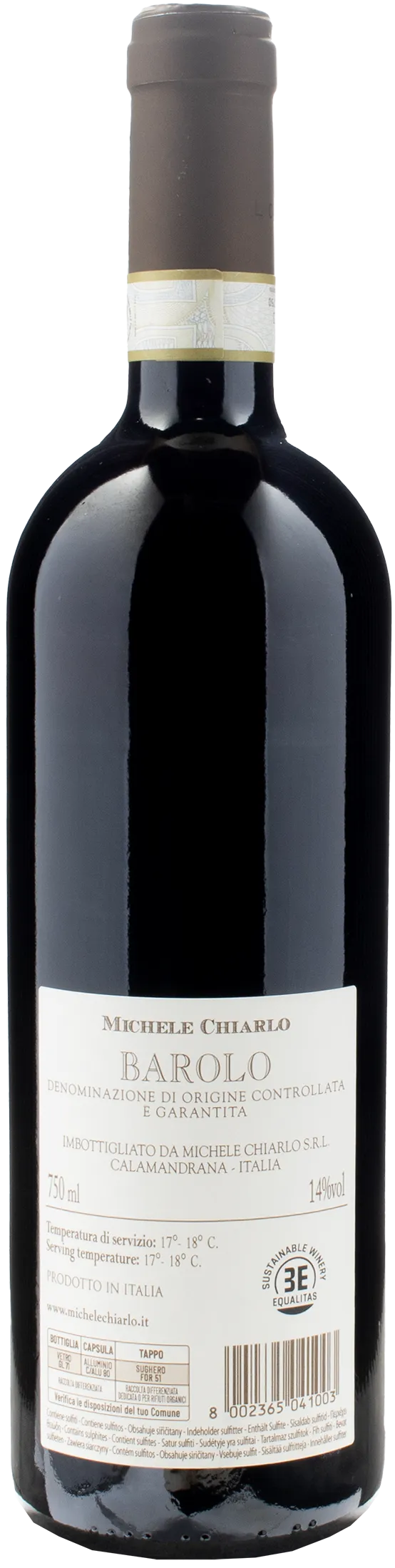 Michele Chiarlo Barolo Tortoniano 2020