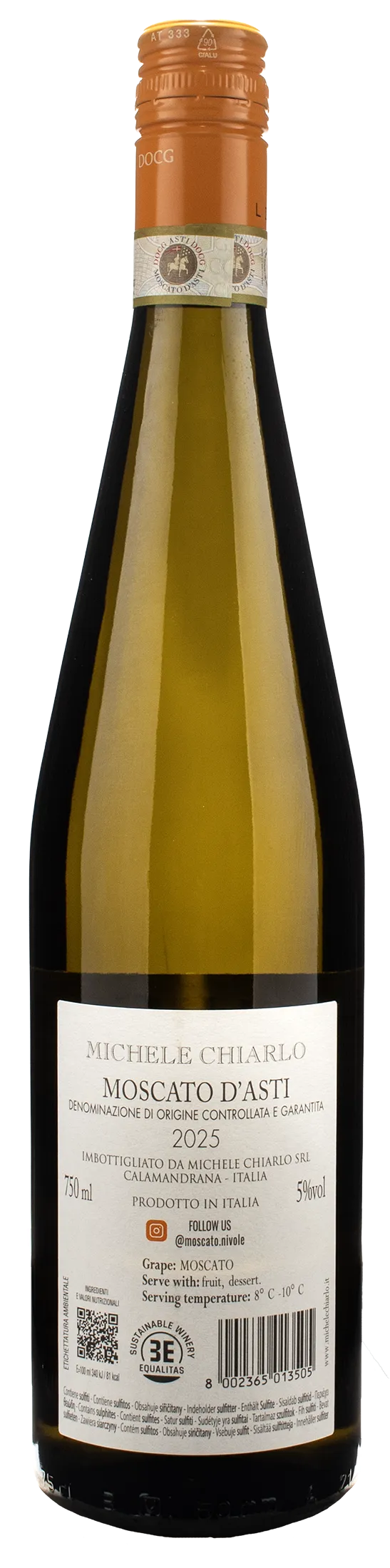 Michele Chiarlo Moscato d'Asti Nivole 2025