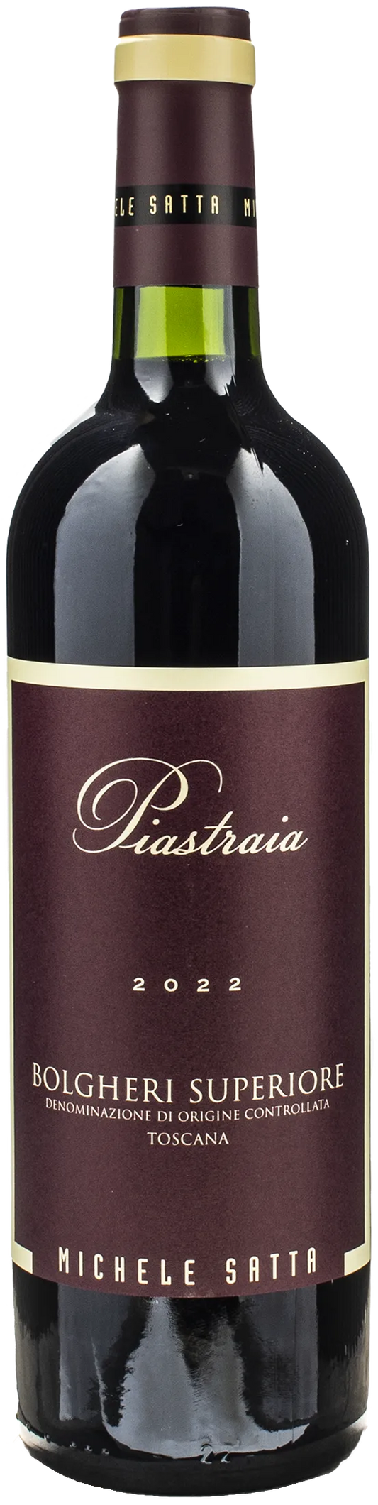 Michele Satta Bolgheri Superiore Piastraia 2022