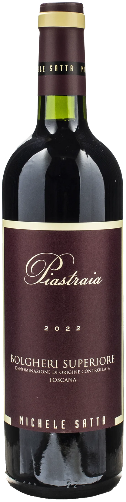 Michele Satta Bolgheri Superiore Piastraia 2022