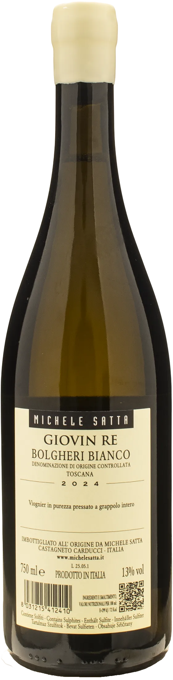 Michele Satta Giovin Re Bianco 2024