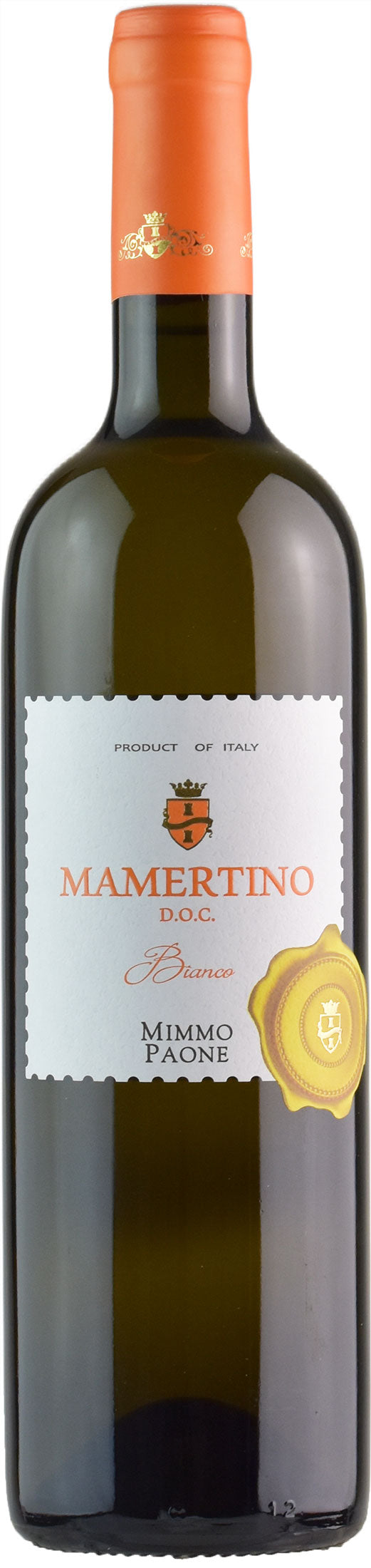 Mimmo Paone Mamertino Bianco 2020