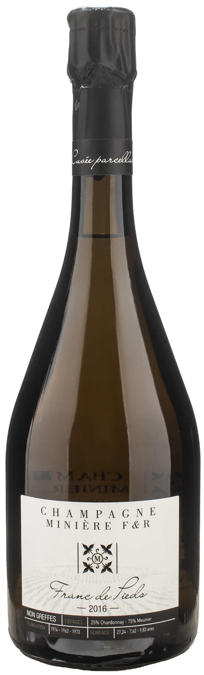 Miniere F&R Champagne Franc de Pieds Millesime 2016