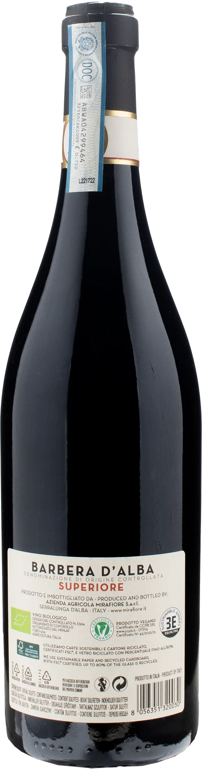 Mirafiore Barbera d'Alba Superiore 2022