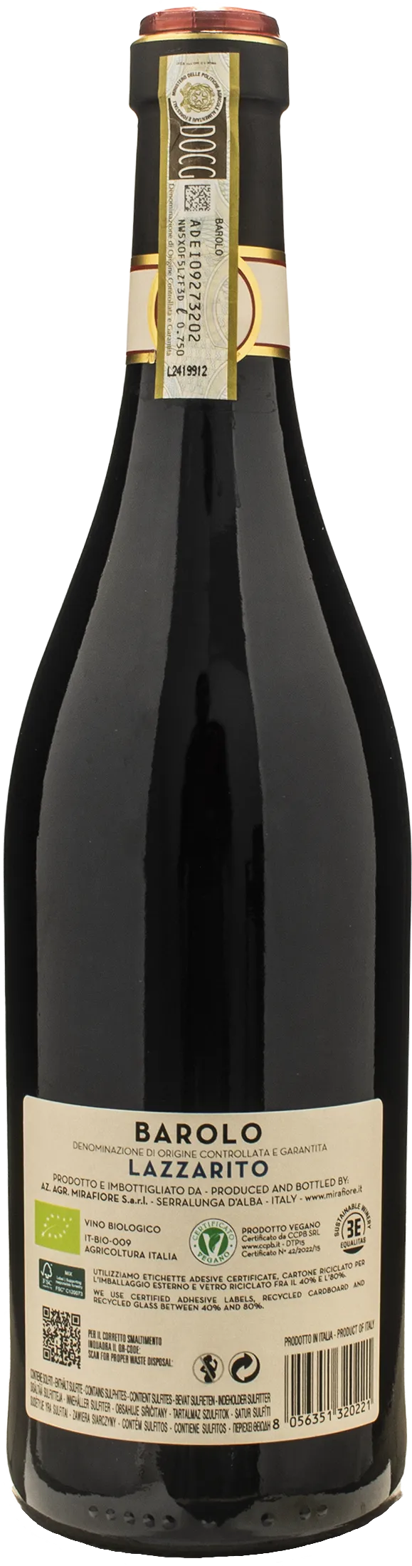 Mirafiore Barolo Lazzarito 2021