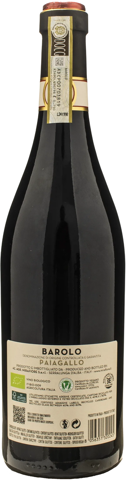 Mirafiore Barolo Paiagallo 2021