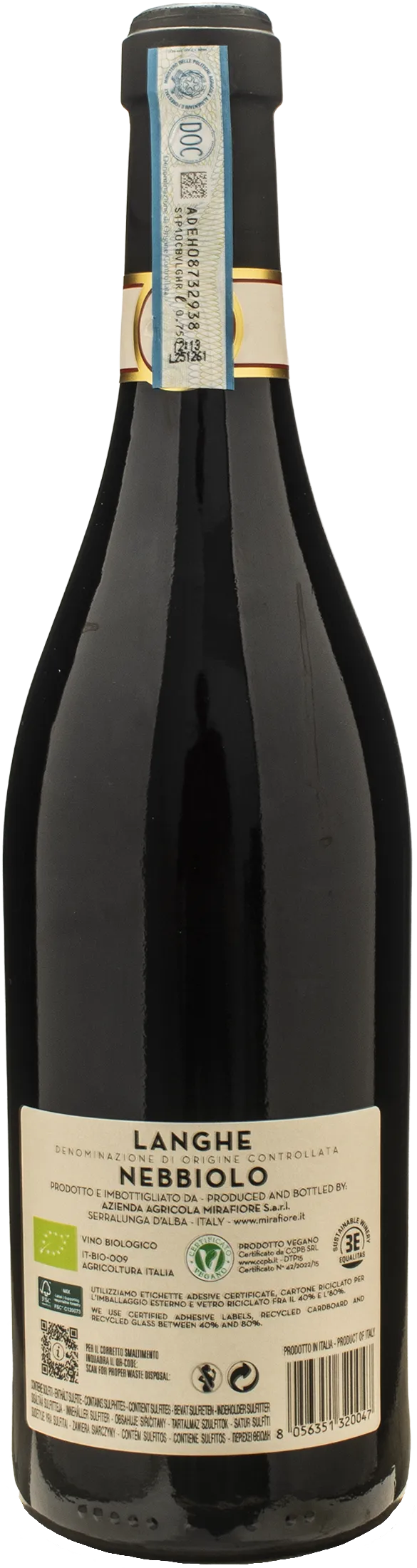 Mirafiore Langhe Nebbiolo 2023
