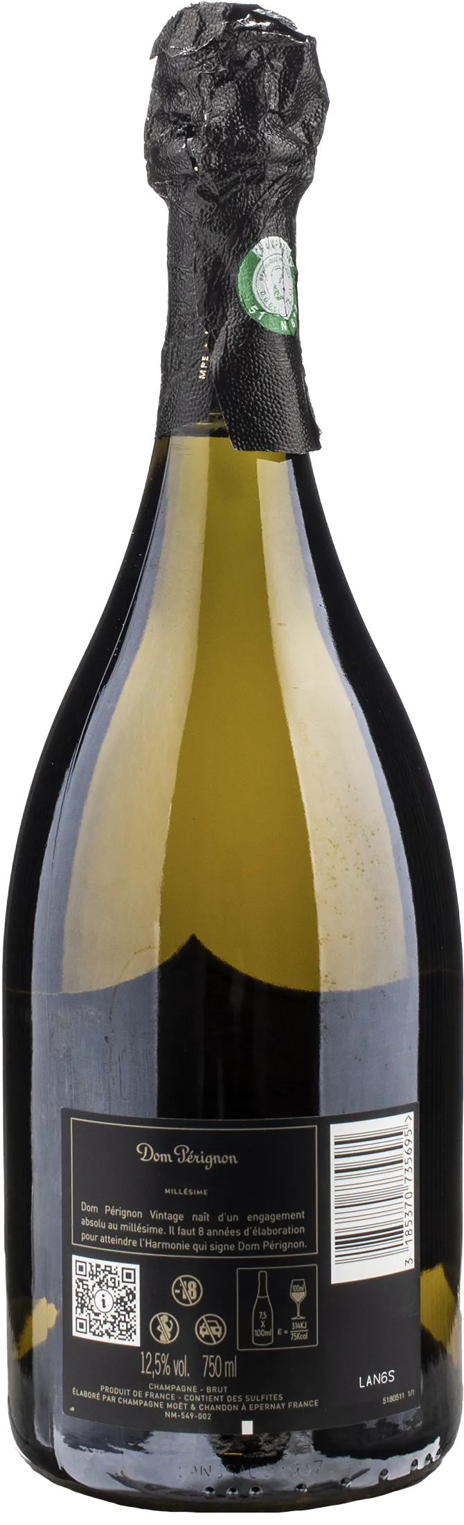 Dom Perignon Champagne Vintage Brut Millesime 2015