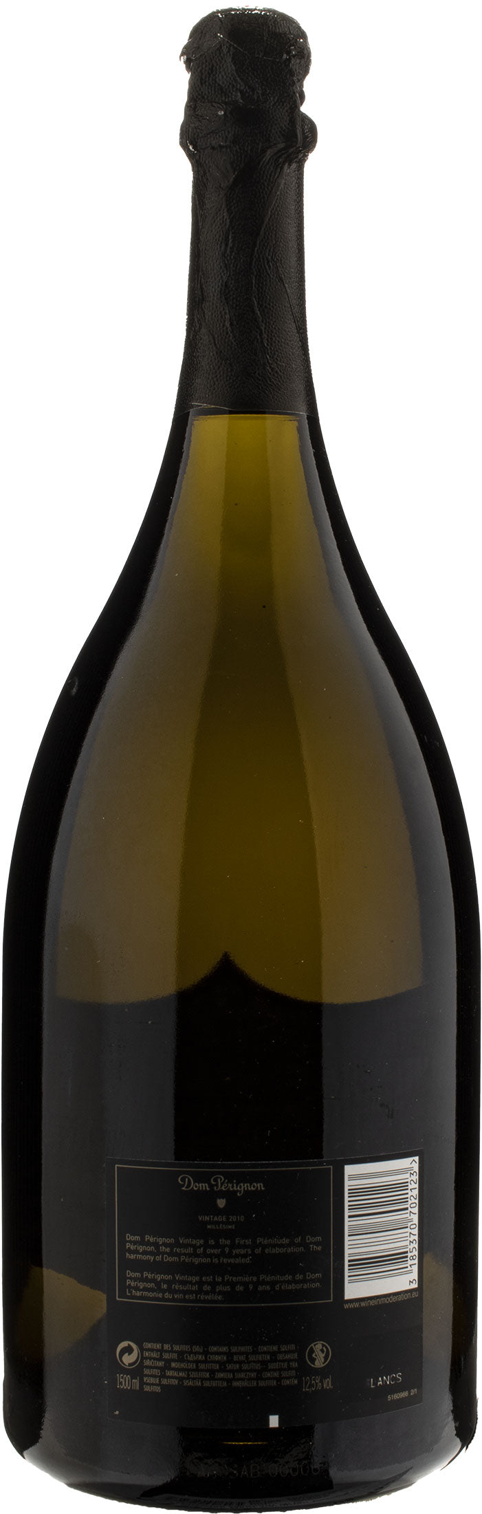 Dom Perignon Champagne Vintage Millesime Magnum 2010