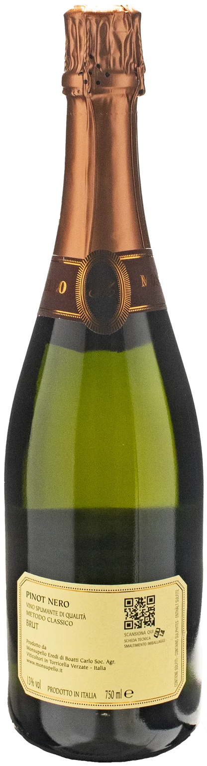 Monsupello Brut Millesimato Metodo Classico 2018