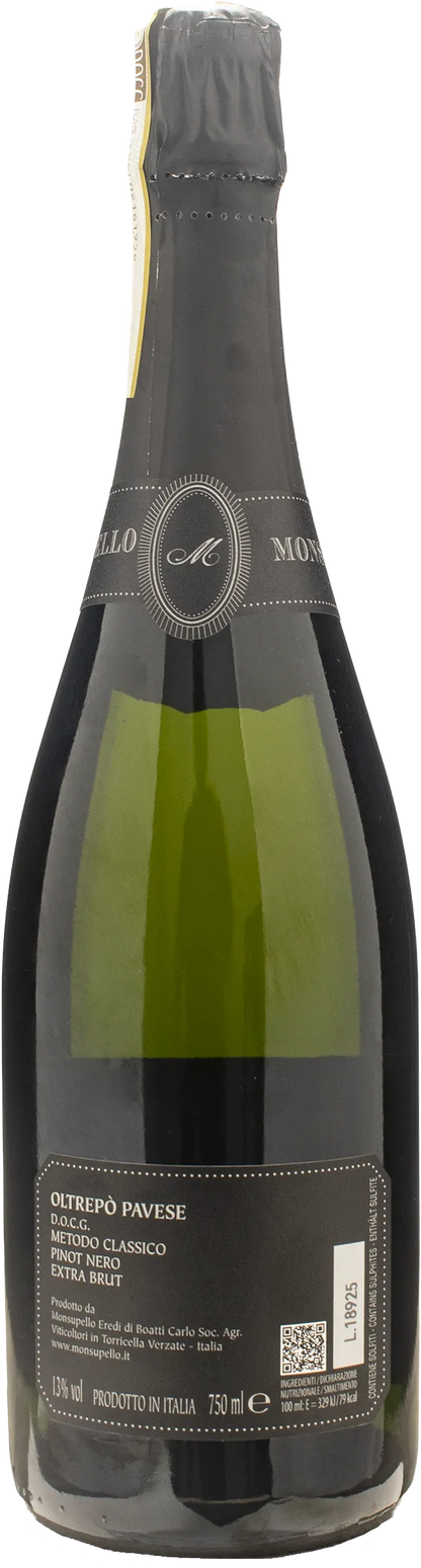 Monsupello Oltrepo Pavese Metodo Classico Blanc de Noirs Extra Brut