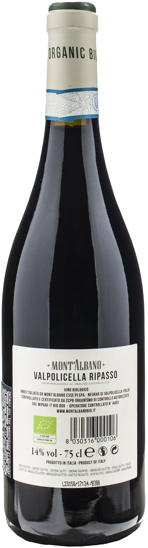 Mont'Albano Valpolicella Ripasso 2020