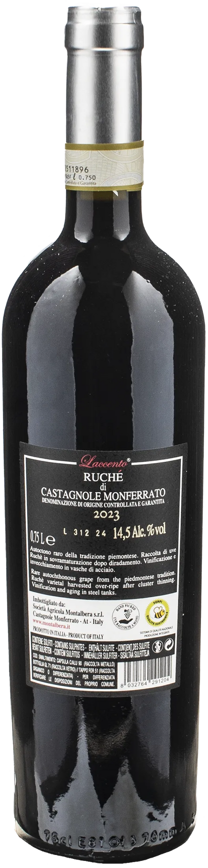 Montalbera Ruché di Castagnole Laccento 2023
