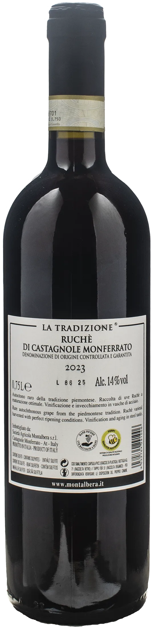 Montalbera Ruche Monferrato La Tradizione 2023