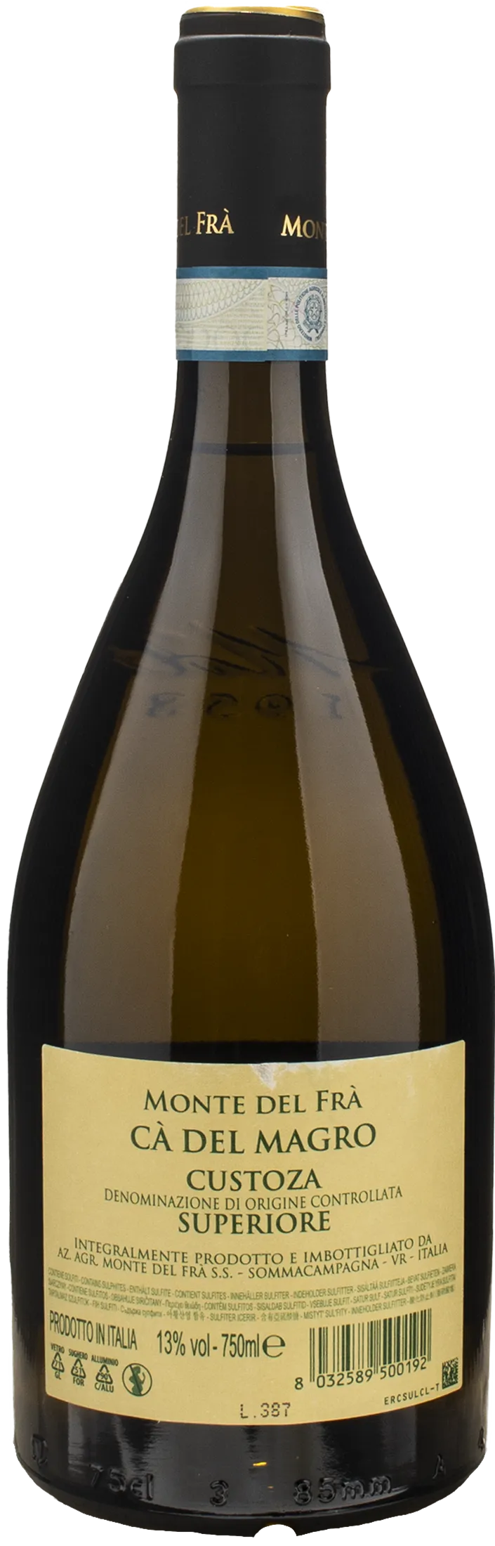 Monte del Frà Custoza Superiore Cà del Magro 2022