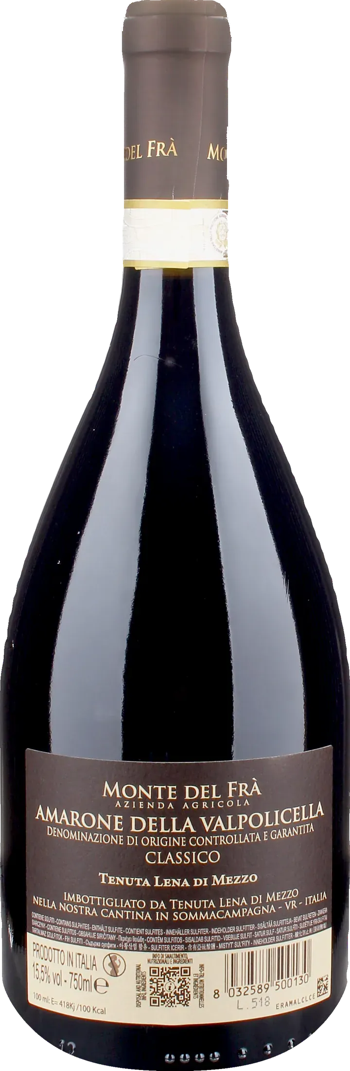 Monte del Fra Tenuta Lena di Mezzo Amarone della Valpolicella Classico 2020