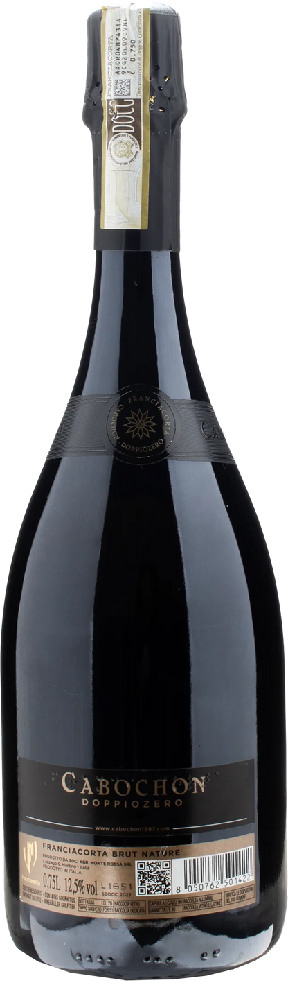 Monte Rossa Franciacorta Cabochon Doppiozero Brut Nature 2018
