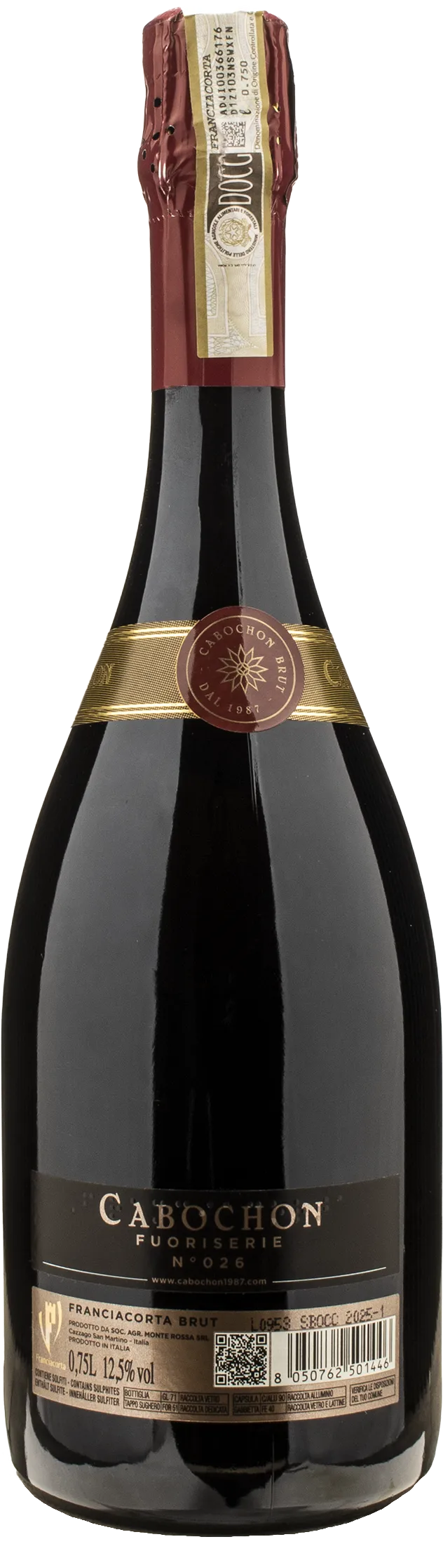 Monte Rossa Franciacorta Cabochon Fuoriserie 026 Brut