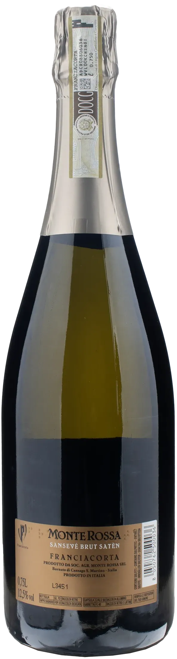 Monte Rossa Franciacorta Sanseve Saten Brut
