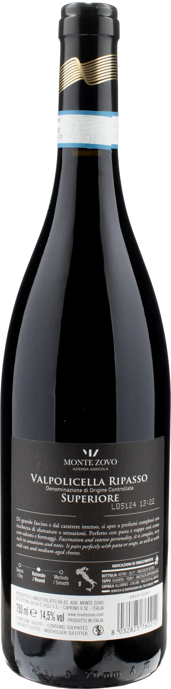 Monte Zovo Valpolicella Ripasso Superiore 2021
