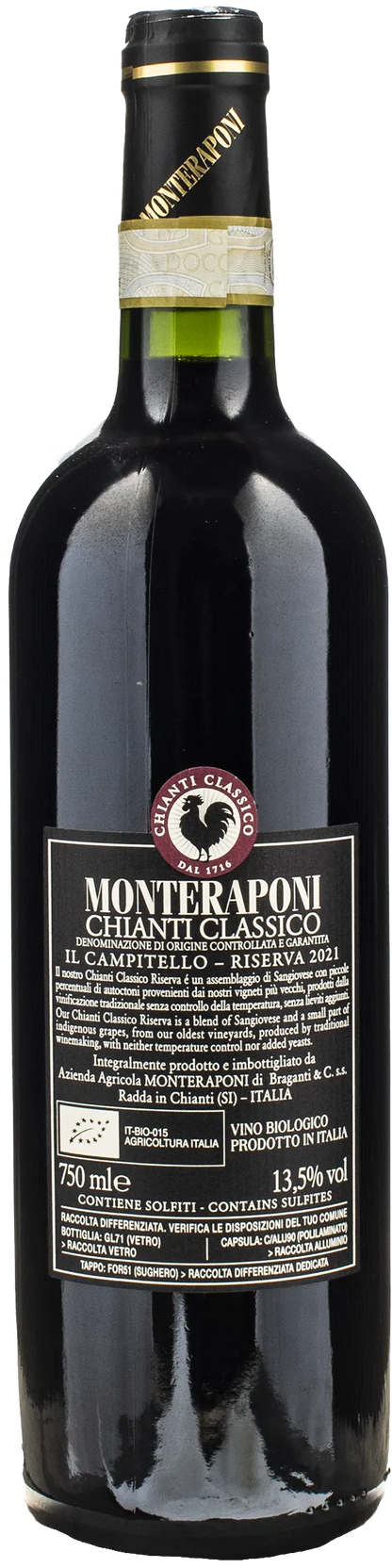 Monteraponi Chianti Classico Il Campitello Riserva 2021