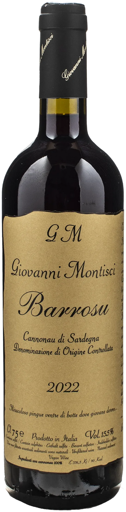 Montisci Cannonau Barrosu 2022