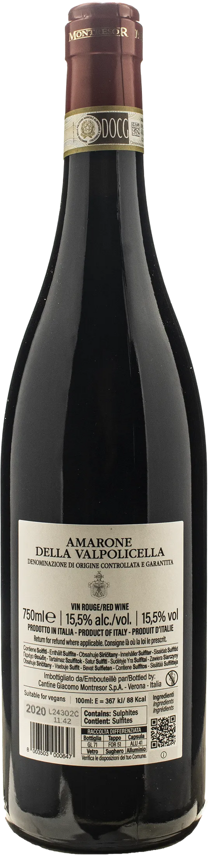 Montresor Amarone della Valpolicella Cantina Privata del Fondatore 2020