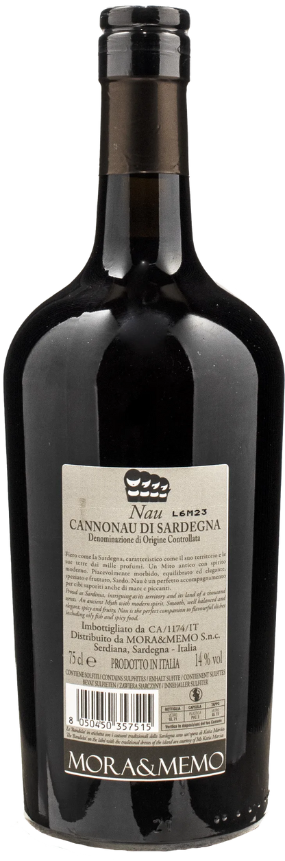 Mora & Memo Cannonau di Sardegna Nau 2022