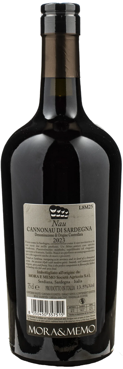 Mora & Memo Cannonau di Sardegna Nau 2023