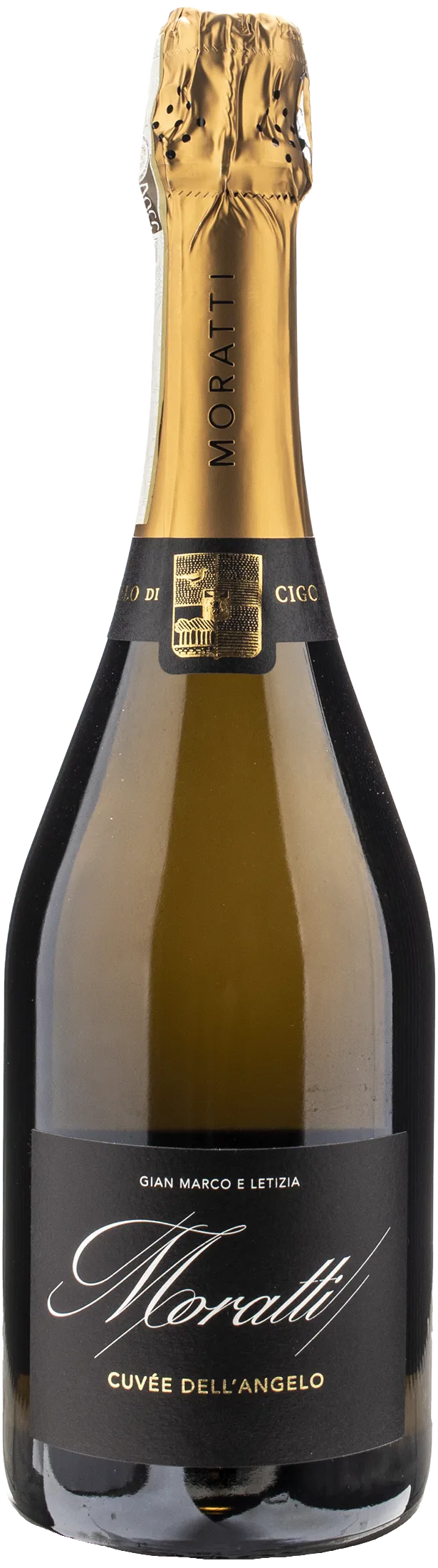 Moratti Oltrepo Pavese Pas Dose Millesimato Metodo Classico Cuvee dell'Angelo 2015