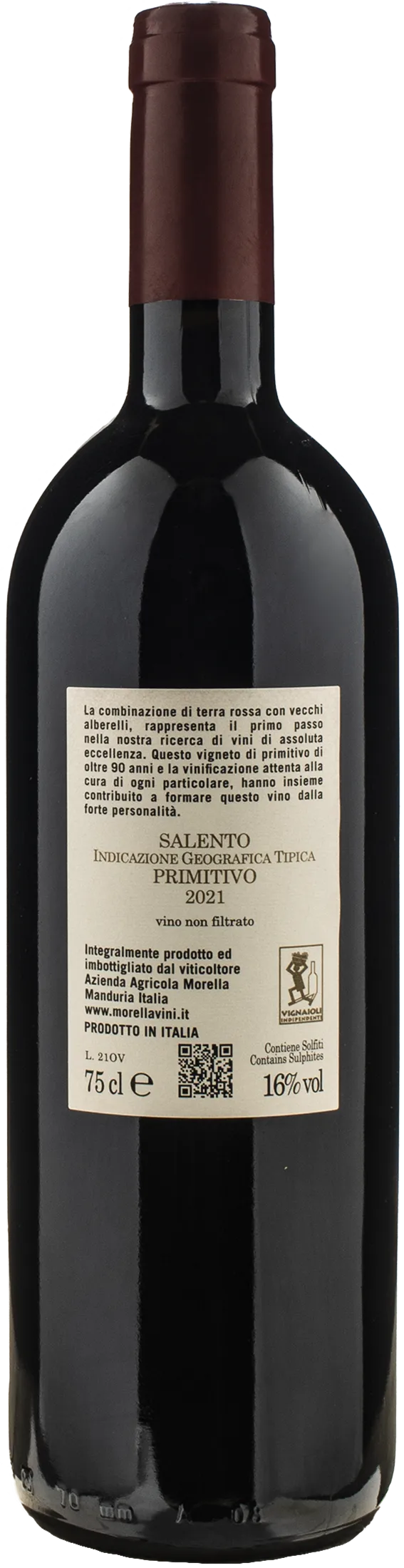 Morella Old Vines Primitivo 2021